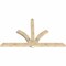 Ekena Millwork Redmond Rough Sawn Timber Gable Bracket, Douglas Fir, 108"W x 68"H x 4"D x 6"F, 15/12 Pitch GBW108X68X0406RED00RDF - alternate 4